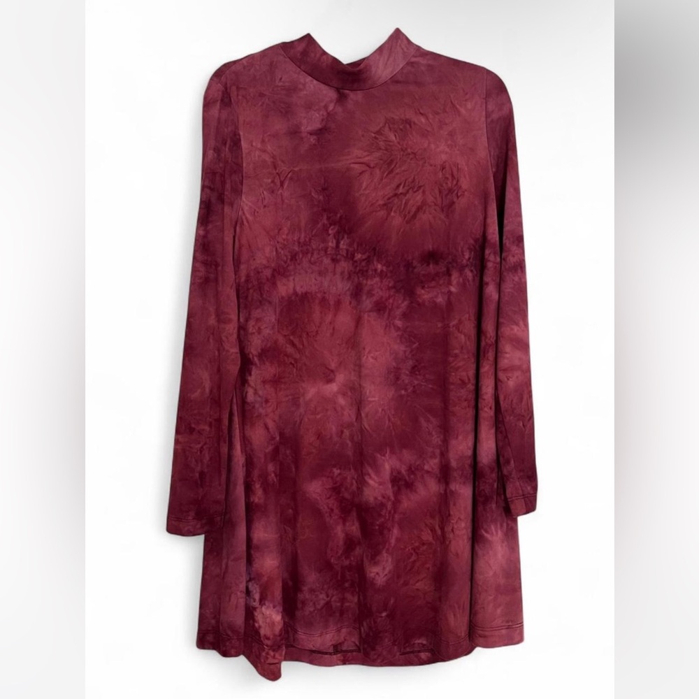 Fortuity Burgundy Long Sleeve Dress